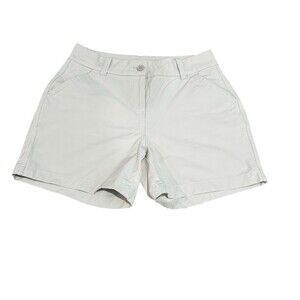 Vineyard Vines Performance Shorts Womens Size 6 Light beige Stretch Golf